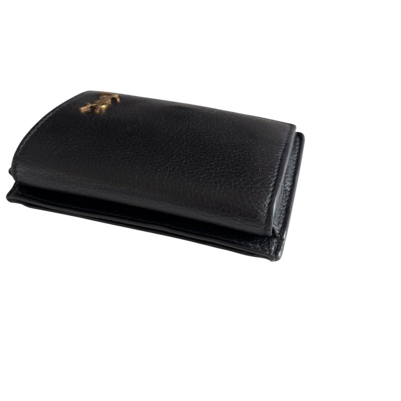 SAINT LAURENT YSL Tiny Cassandre 卡片零錢包-9