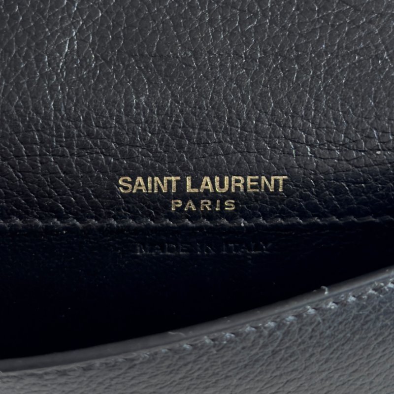 SAINT LAURENT YSL Tiny Cassandre 卡片零錢包-19