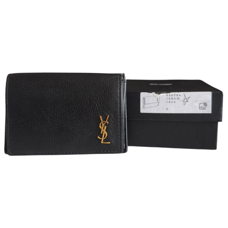 SAINT LAURENT YSL Tiny Cassandre 卡片零錢包-21