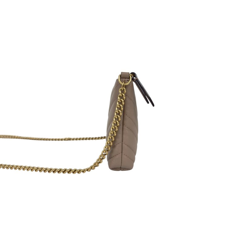 GUCCI GG Marmont 鏈條 斜揹袋-5