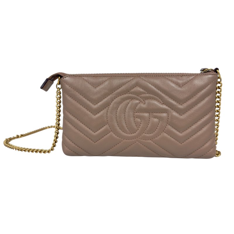 GUCCI GG Marmont 鏈條 斜揹袋-6