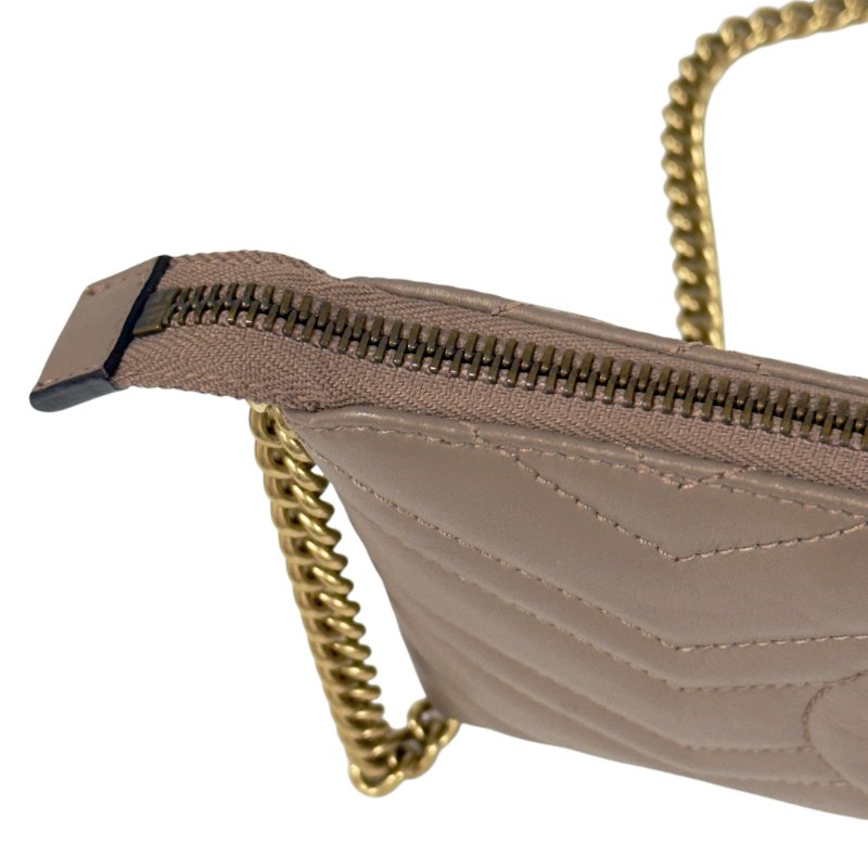 GUCCI GG Marmont 鏈條 斜揹袋-15