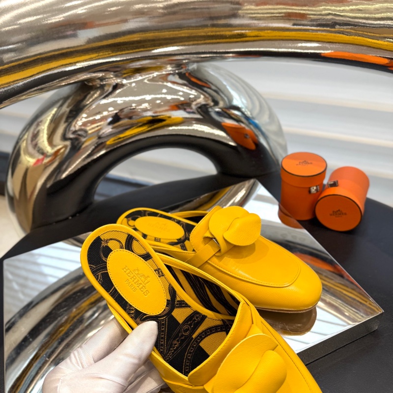 Hermes爱马仕 Kelly扣OZ穆勒鞋-1