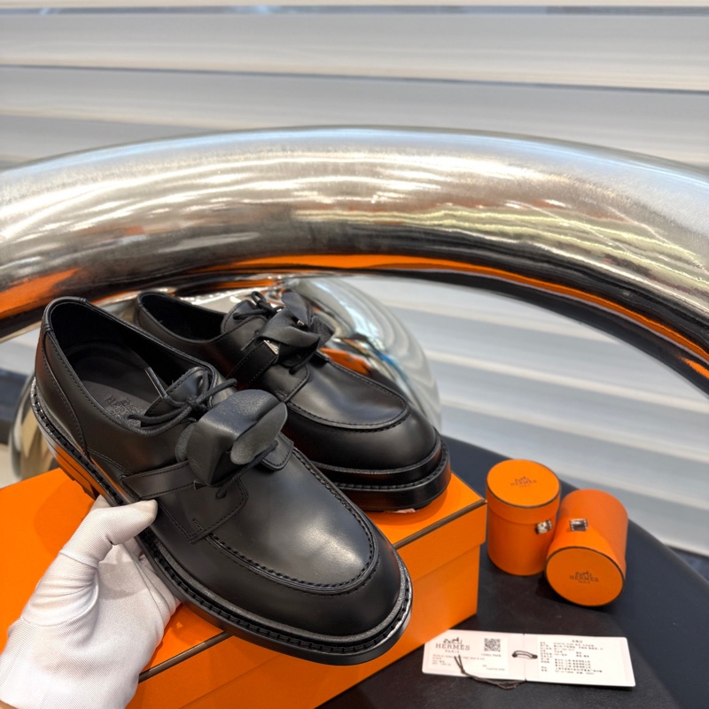 Hermes 爱马仕 Kelly厚底乐福鞋-1