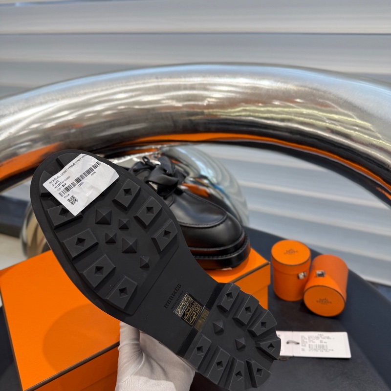 Hermes 爱马仕 Kelly厚底乐福鞋-2