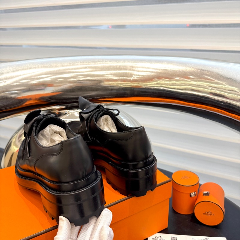 Hermes 爱马仕 Kelly厚底乐福鞋-3