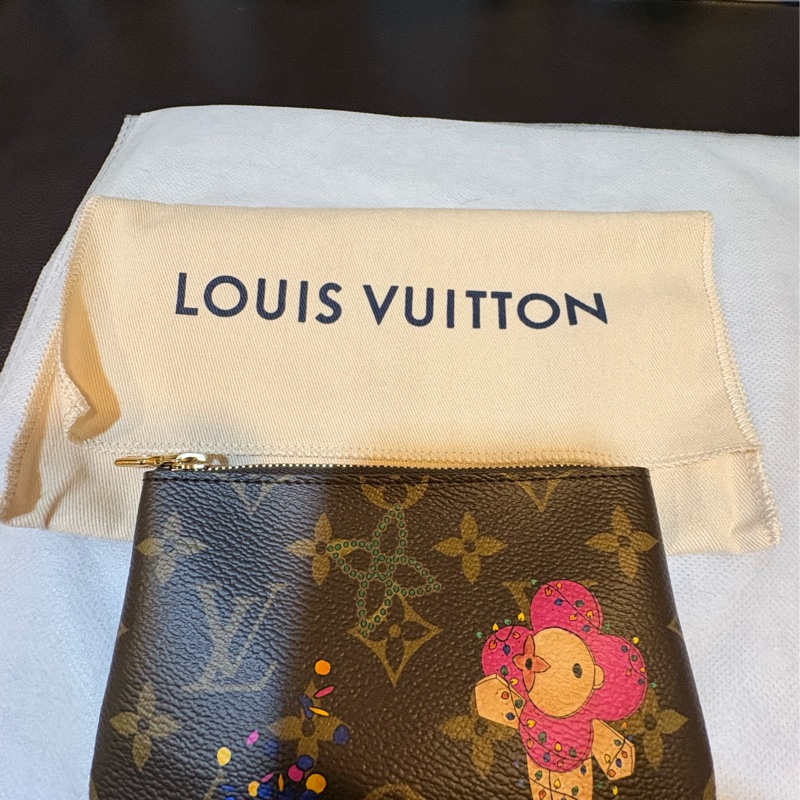 Lv 15公分一字零錢包 鑰匙包 (可放紙鈔)-1