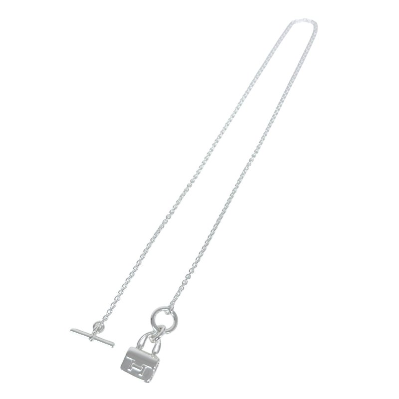 HERMES Amulettes Constance 康康 純銀 頸鏈-7