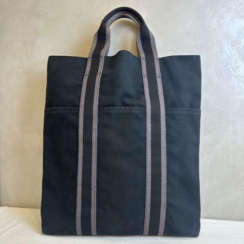 Hermès 愛馬仕 經典帆布絕版托特包 vintage-4