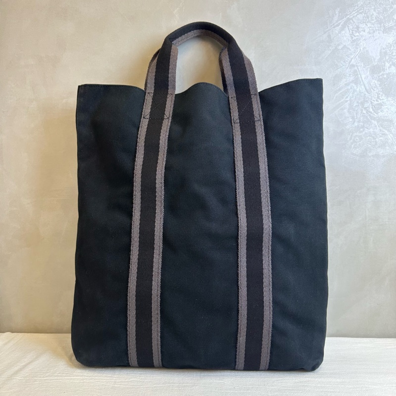 Hermès 愛馬仕 經典帆布絕版托特包 vintage-5