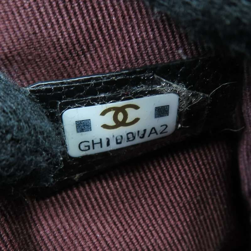 黑色 荔枝紋 牛皮 零錢包 A82365【CHANEL 香奈兒】 A82365-6