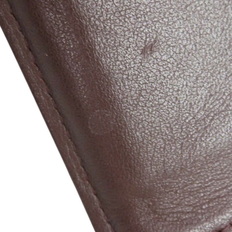 黑色 荔枝紋 牛皮 金扣 三折短夾【CHANEL 香奈兒】 A82288-18