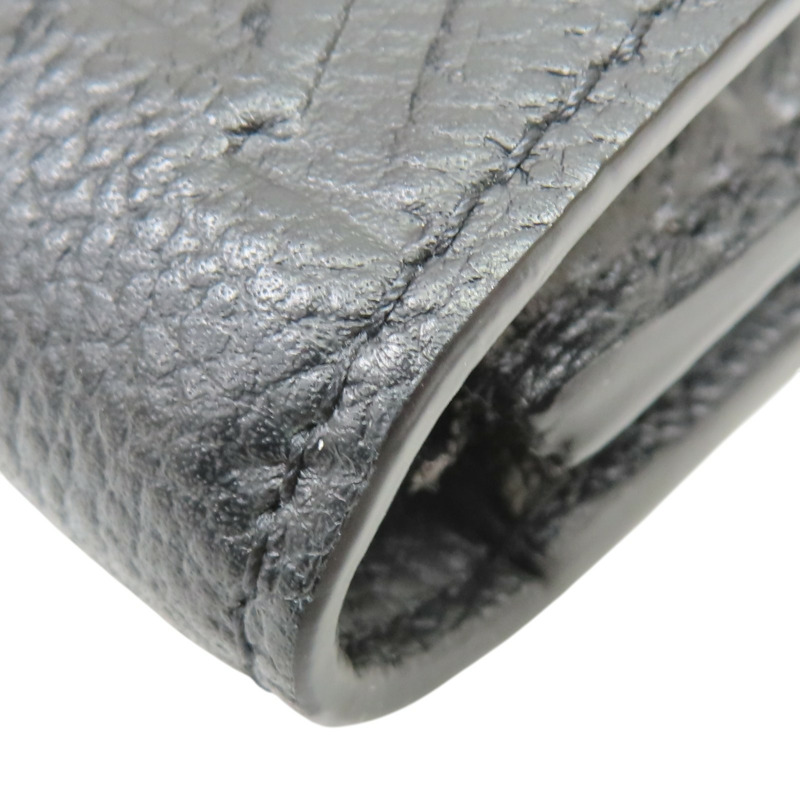 黑色 原花 牛皮壓紋 零錢包【LOUIS VUITTON LV 路易威登】 M81455-12