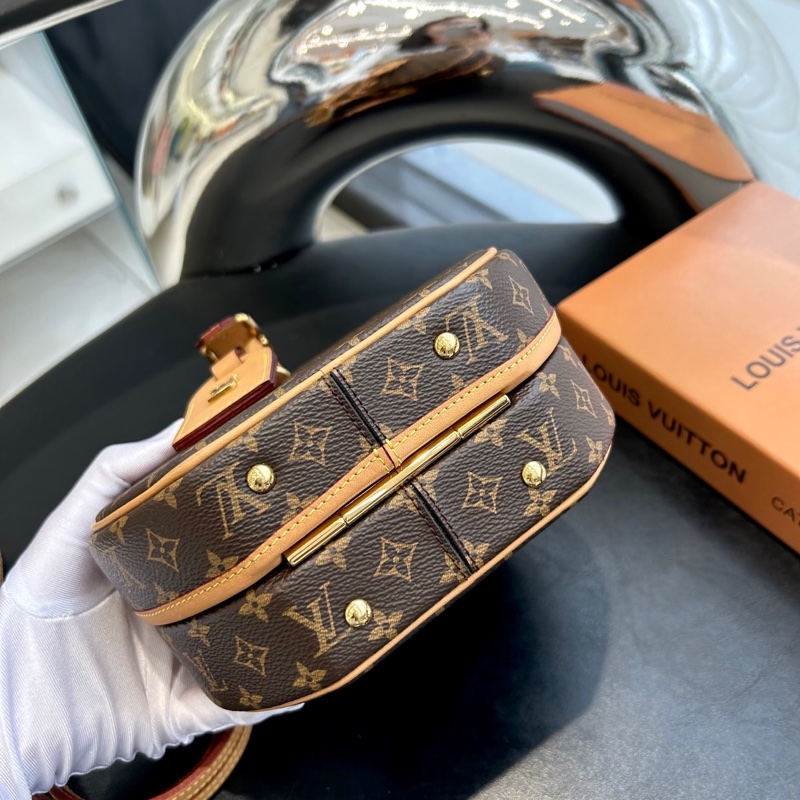 LV路易威登 Petite Boite Chapeau 老花圆饼-2