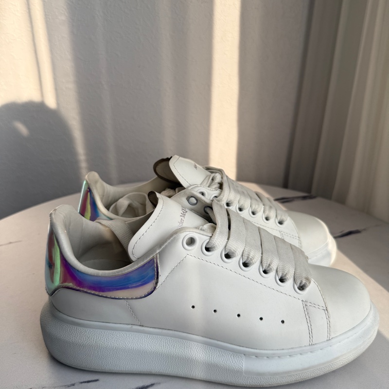 McQ 炫彩尾小白鞋38-4