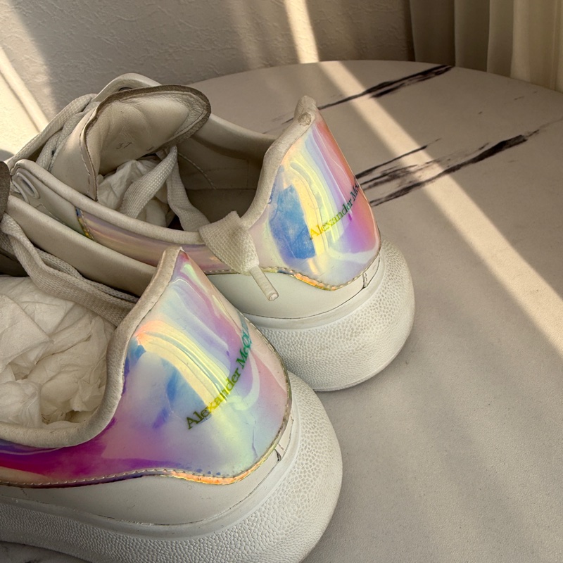 McQ 炫彩尾小白鞋38-6