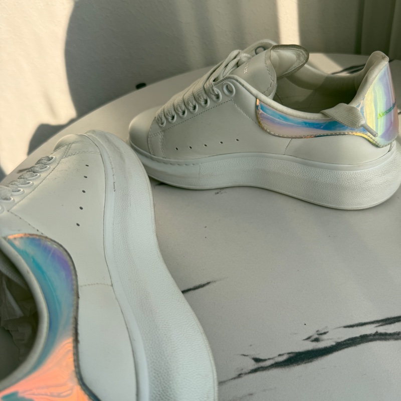 McQ 炫彩尾小白鞋38-8