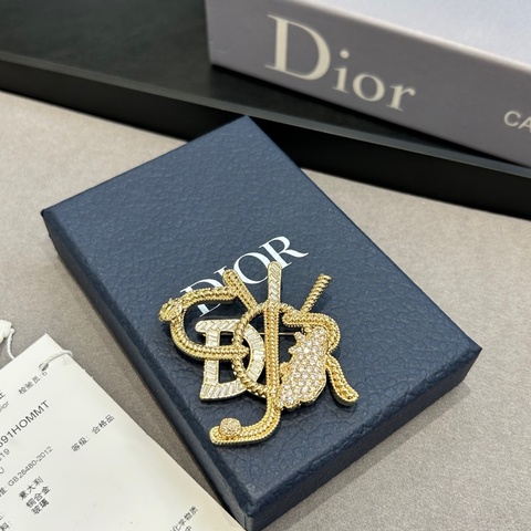 DIOR x Travis Scott联名款胸针