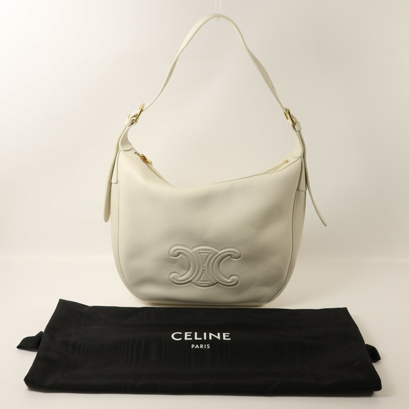 CELINE 牛皮皮革Heloise肩背袋-9