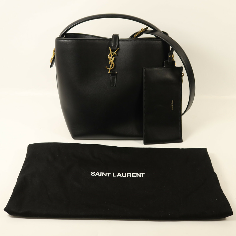YVES SAINT LAURENT 牛皮皮革Le 37手挽肩背兩用袋-8