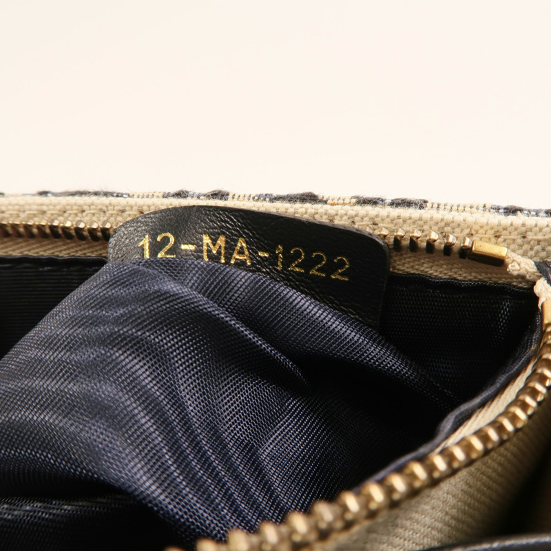 Dior 帆布Oblique Jacquard Saddle Chain Shoulder金扣鏈帶肩背袋-6