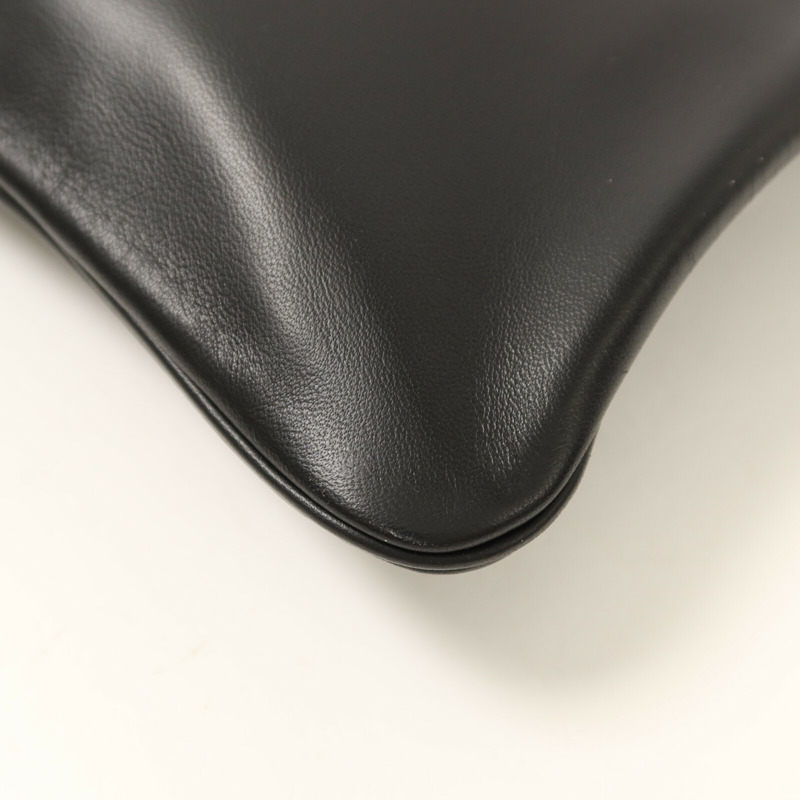 HERMES Swift皮革Mini Aline肩背袋Noir-14