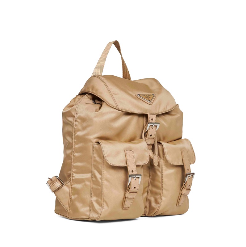 Prada 女士 翻蓋雙肩包均碼碼小號、23.5cm*12cm*28cm-1