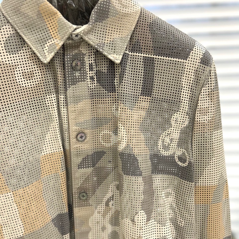 Hermes 爱马仕 男装秀款 全皮衬衫-1