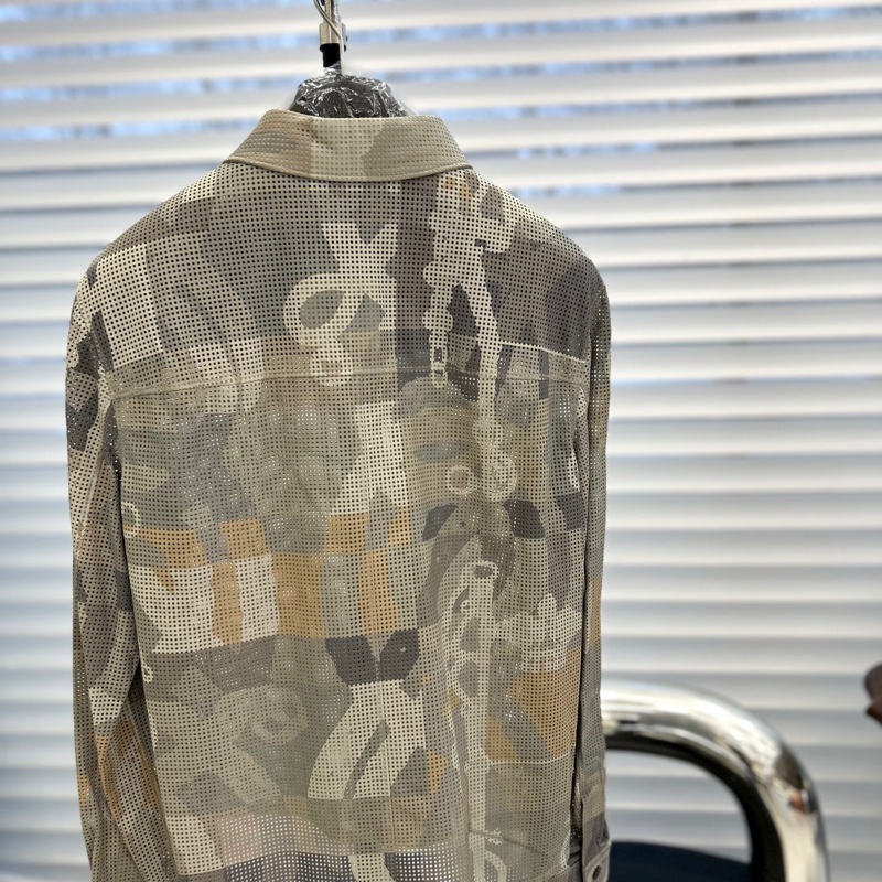 Hermes 爱马仕 男装秀款 全皮衬衫-2