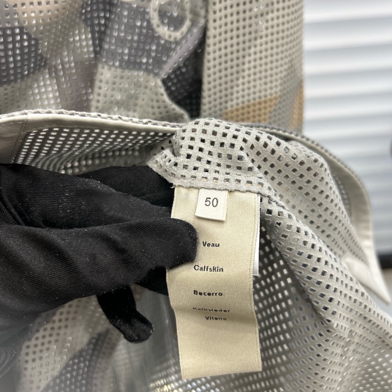 Hermes 爱马仕 男装秀款 全皮衬衫-3