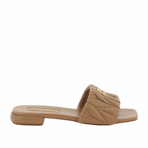 Miu Miu 女士 徽標拖鞋35 36 36.5 37 37.5 38 38.5 39 39.5 40 41碼跟高: 2cm