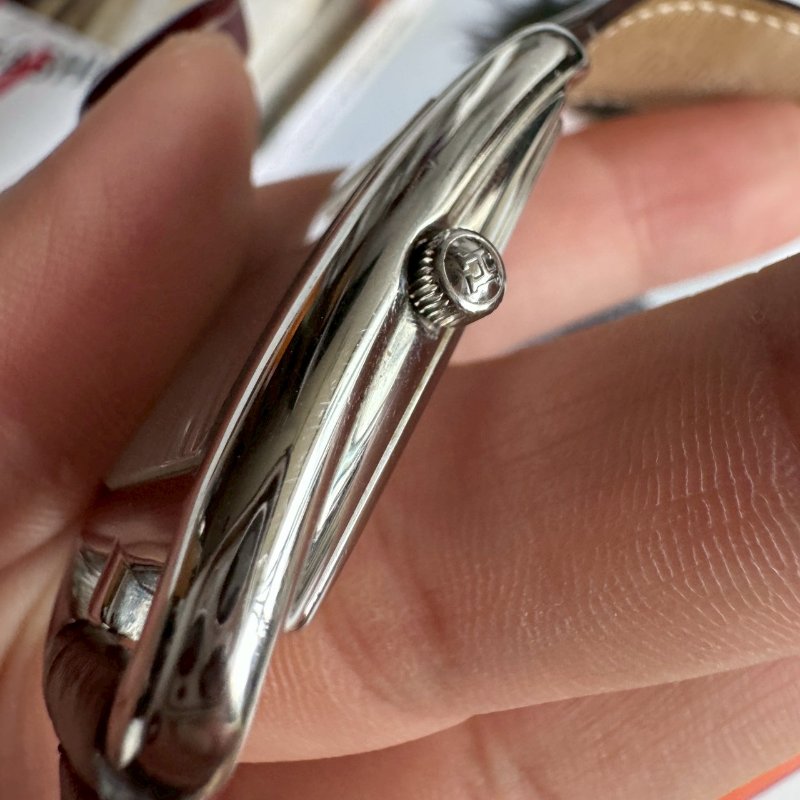 💖沉穩百搭 HERMES Cape Cod 深棕色手錶-2