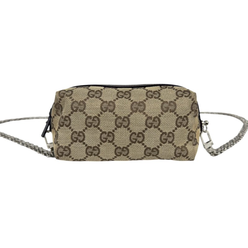 GUCCI *自加鏈>送無品牌扣+無品牌鏈帶* 斜揹 迷你小包-2