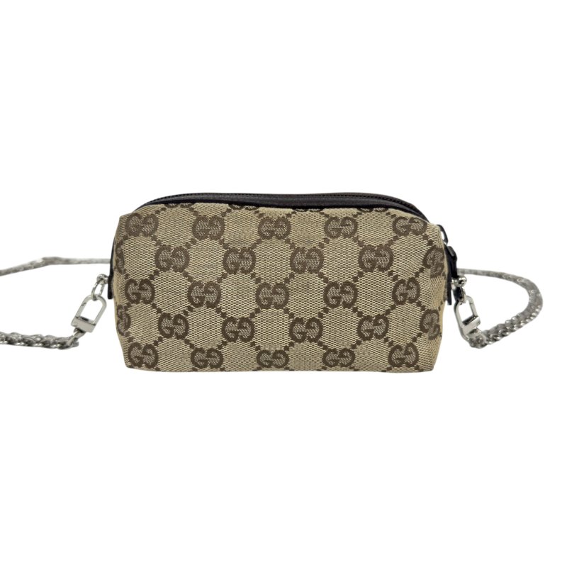 GUCCI *自加鏈>送無品牌扣+無品牌鏈帶* 斜揹 迷你小包-5