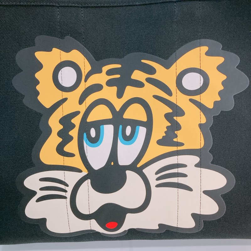 MS0625 Kenzo x Verdy Utility 凱卓 高田賢三 設計師 聯乘 托特包 帆布 大號 黑色 Tote Bag Large Canvas Black-11