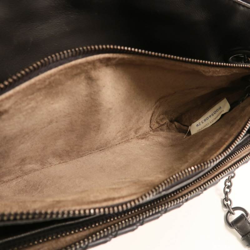 BOTTEGA VENETA 牛皮皮革Shoulder Bag鏈帶肩背袋-4