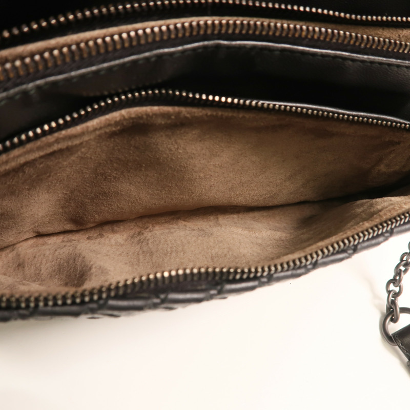 BOTTEGA VENETA 牛皮皮革Shoulder Bag鏈帶肩背袋-6