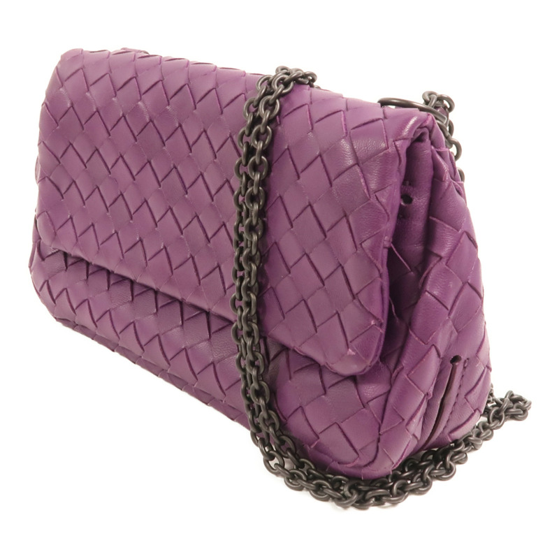 BOTTEGA VENETA 牛皮皮革Shoulder Bag鏈帶肩背袋-2