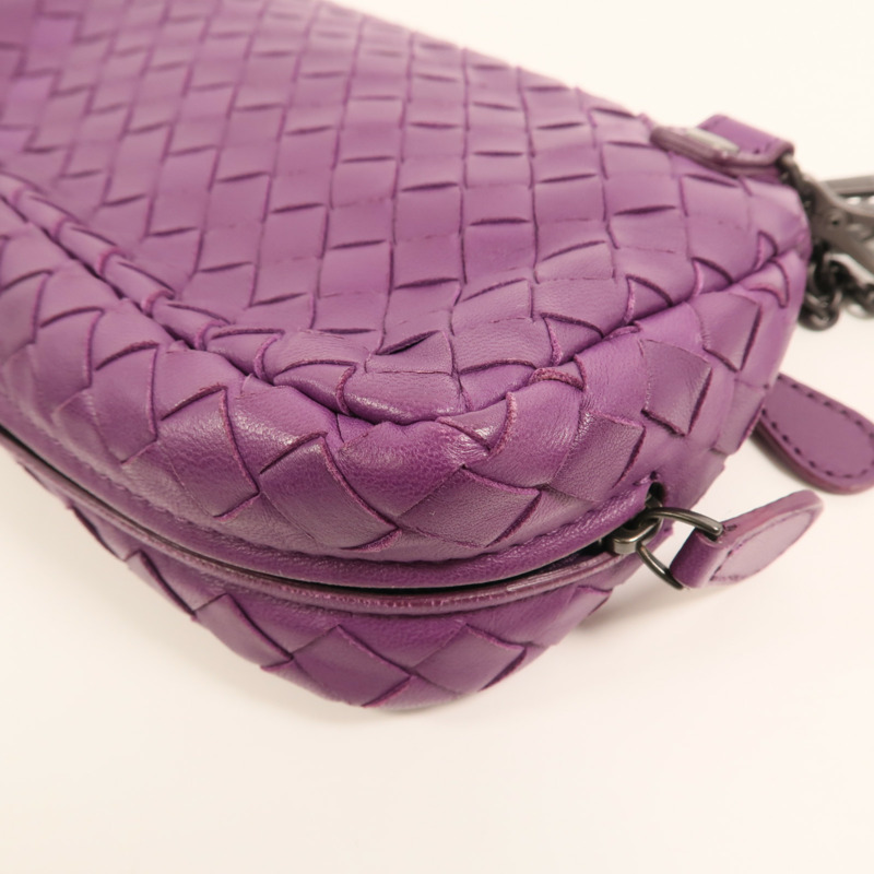 BOTTEGA VENETA 牛皮皮革Shoulder Bag鏈帶肩背袋-12