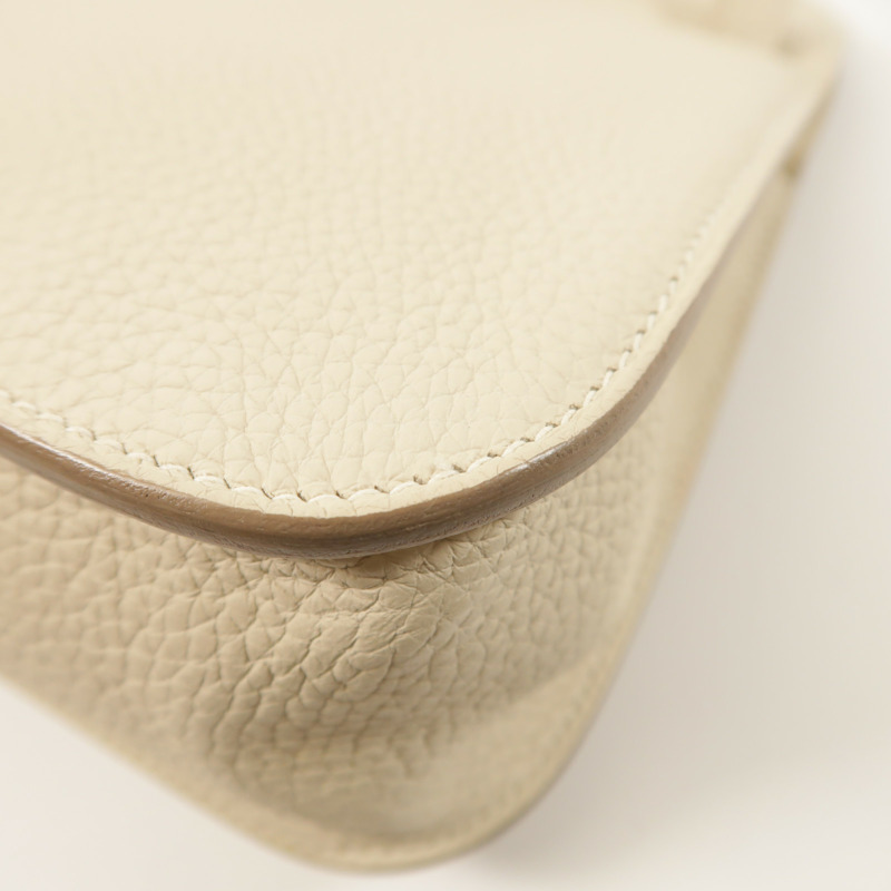 HERMES 牛皮皮革Halzan 25手挽肩背兩用袋Craie-11