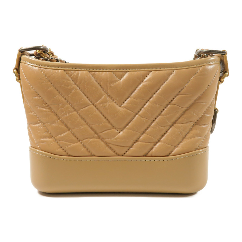 CHANEL 牛皮皮革Gabrielle Small鏈帶肩背袋-1