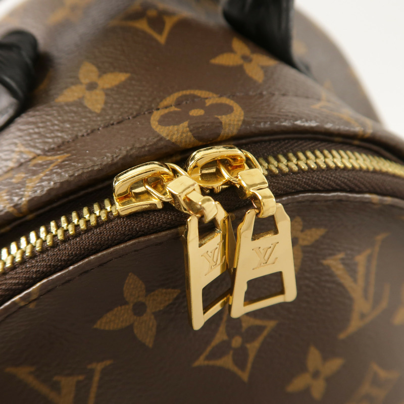 LOUIS VUITTON Monogram Palm Springs PM背包-12