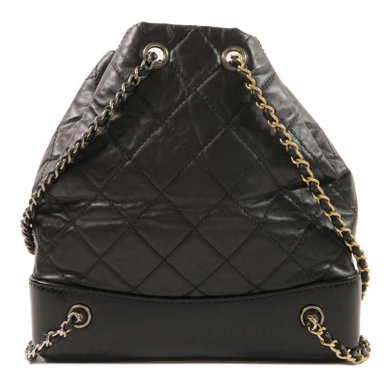 CHANEL 牛皮皮革Gabrielle Backpack背包-1