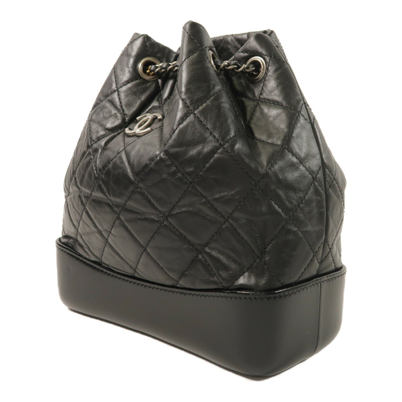 CHANEL 牛皮皮革Gabrielle Backpack背包-2