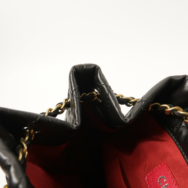 CHANEL 牛皮皮革Gabrielle Backpack背包-18