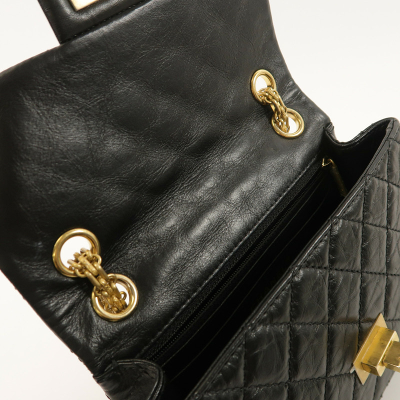 CHANEL 牛皮皮革2.55 Mini鏈帶肩背袋-18