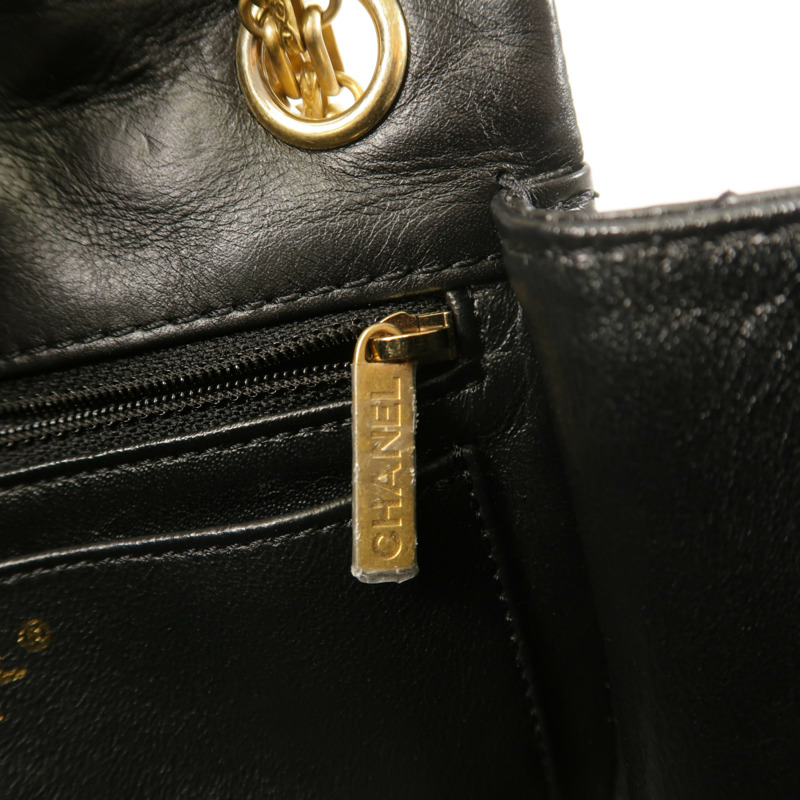 CHANEL 牛皮皮革2.55 Mini鏈帶肩背袋-19