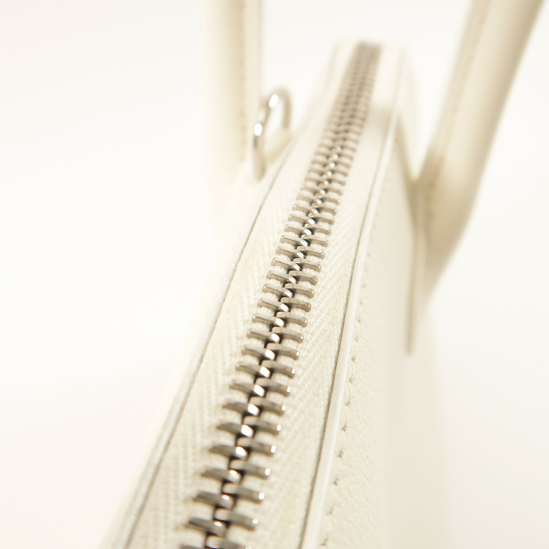 HERMES Evercolor皮革Bolide 1923手挽肩背兩用袋Blanc/Lime-15