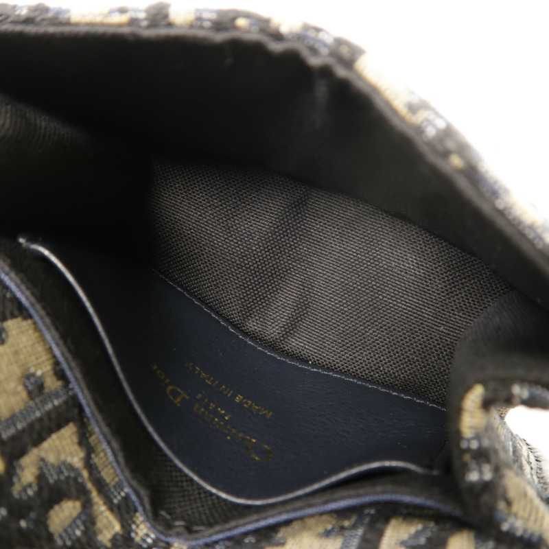 Dior 帆布/羊皮皮革30 Montaigne Nano鏈帶肩背袋-4