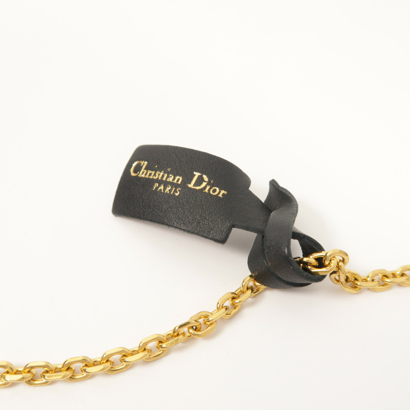 Dior 帆布/羊皮皮革30 Montaigne Nano鏈帶肩背袋-14